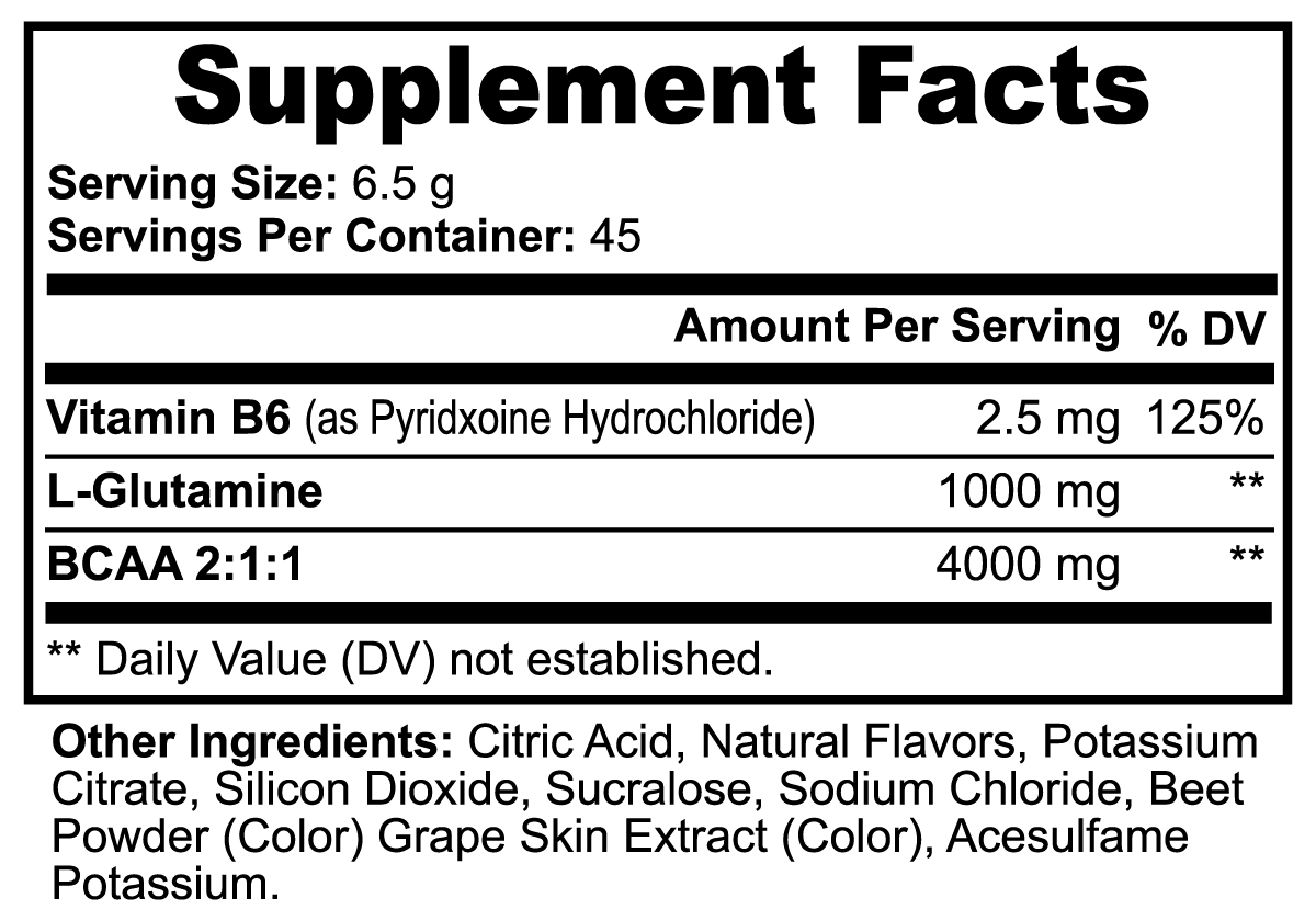 Premium BCAA Post Workout Powder (Honeydew/Watermelon)