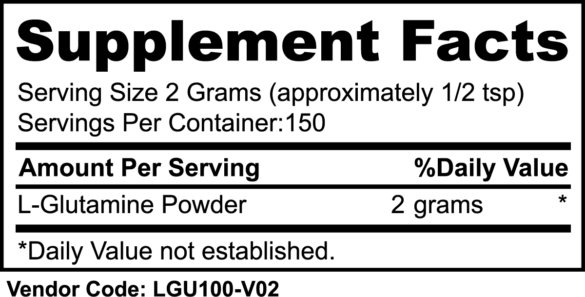 Premium L-Glutamine Powder
