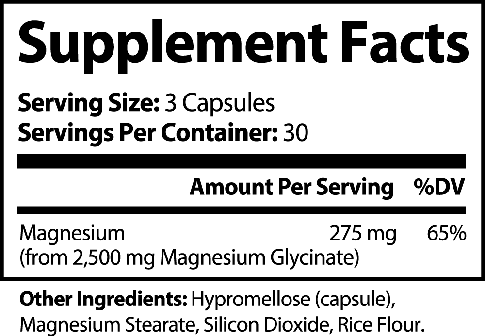 Premium Magnesium Glycinate