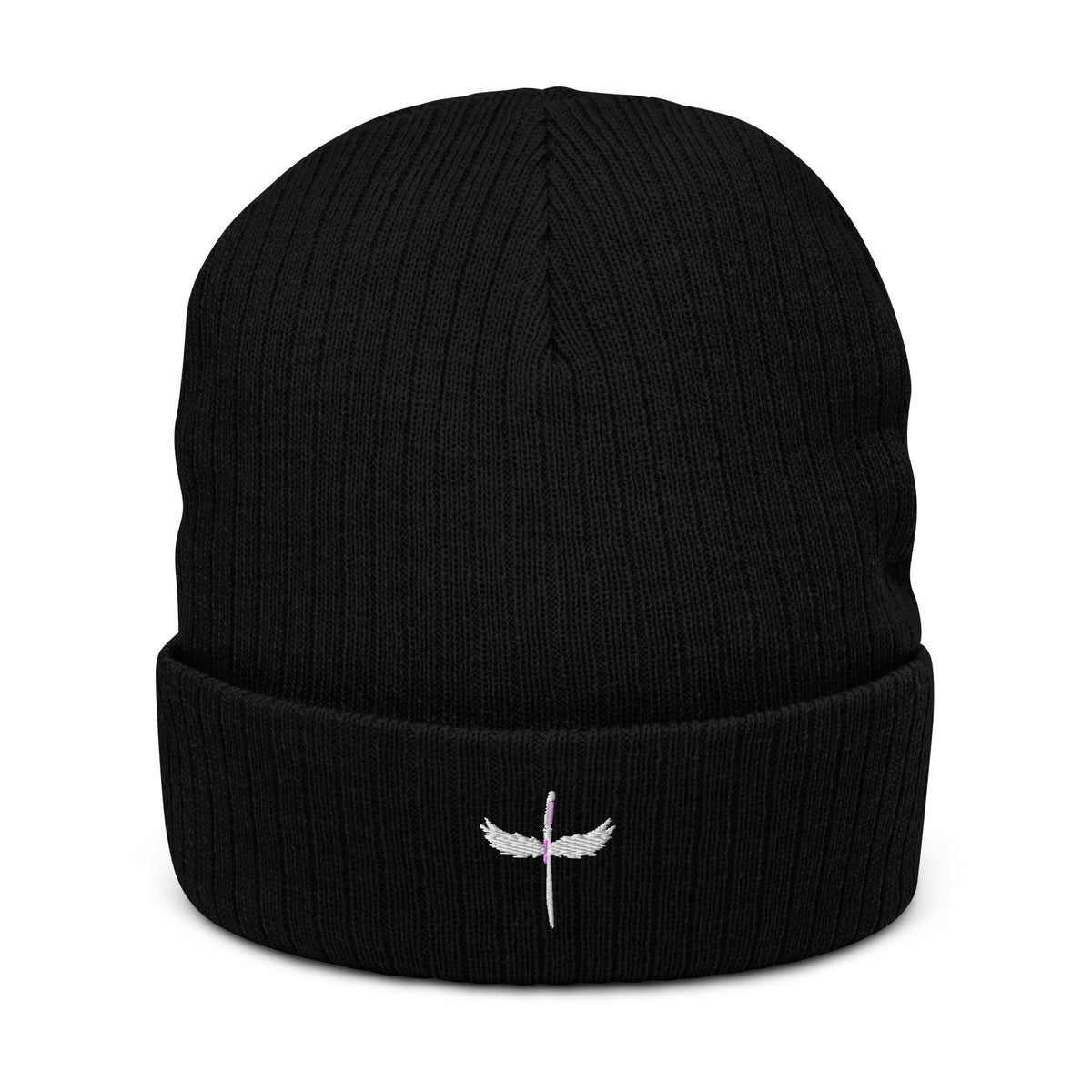 Premium Ribbed Knit Beanie BK